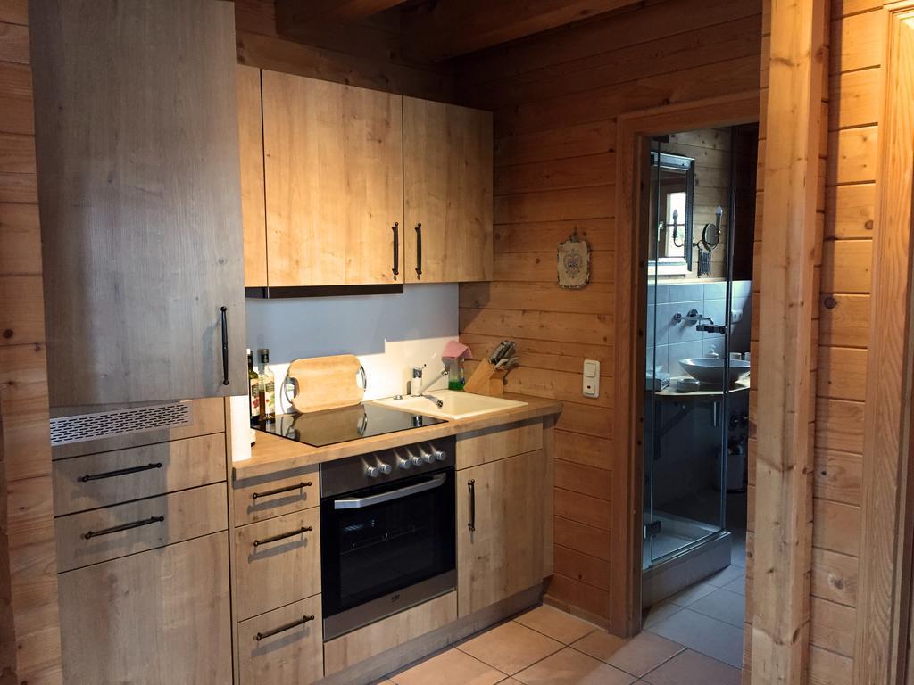 Ferienwohnung Romantik Im Roten Haus Füssen Eksteriør bilde